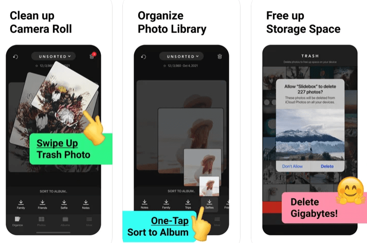 Best App For Organizing Photos - Slidebox