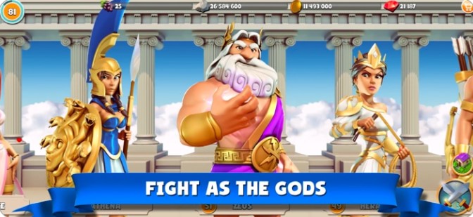 Battle it out with the Gods of Olympus on your iPhone or iPad.