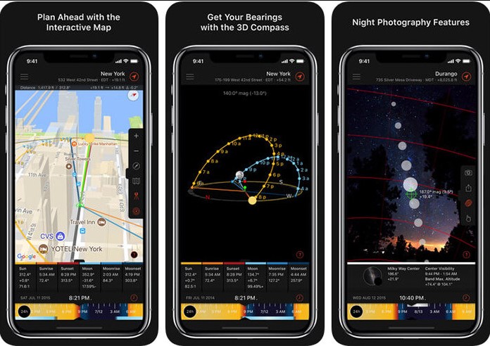 Sun Surveyor Iphone And Ipad App Screenshot