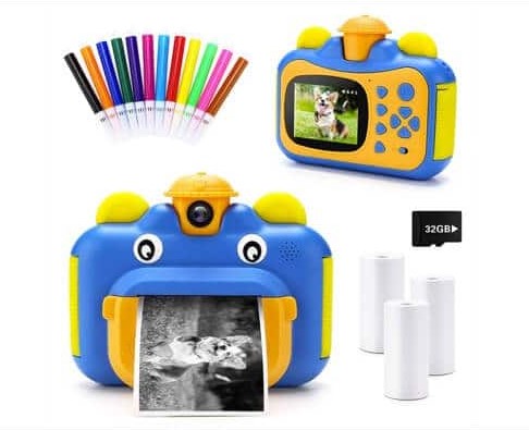 Inkpot Instant Print Polaroid Camera For Kids