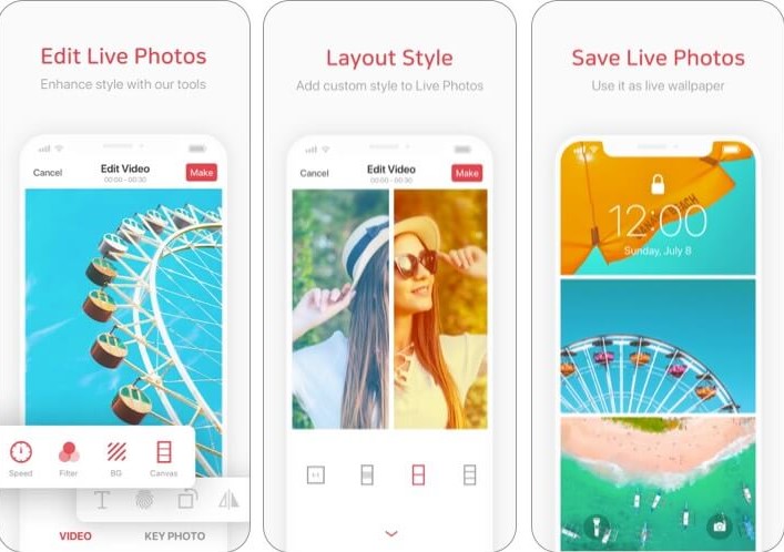 intolive best live wallpaper making app