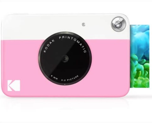 Zink Printomatic Instant Camera For Kids